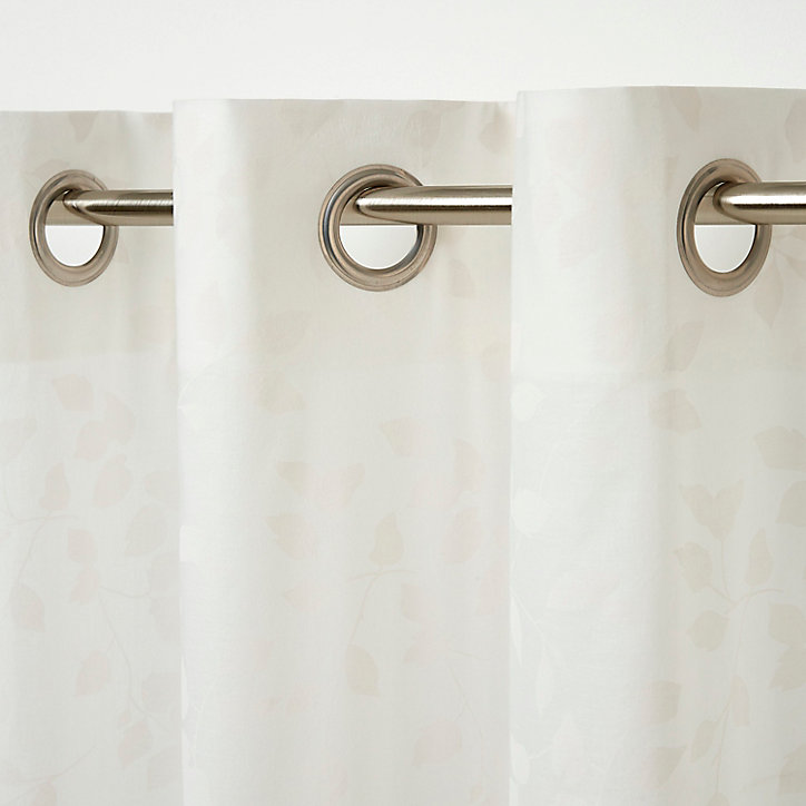 Voilage GoodHome Miri blanc 280 x 260 cm