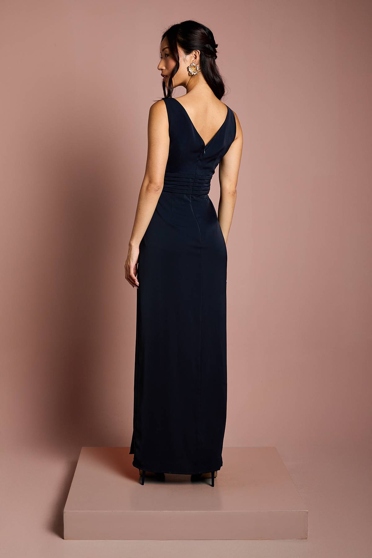 Coast Robe de Demoiselle d'Honneur Sans Manches à Col V