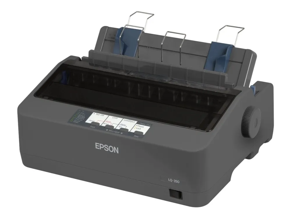 Epson LQ 350 - Printer - S/H - dot-matrix - 24 pin - op til 347 tegn/sek. - parallel, USB 2.0, seriel