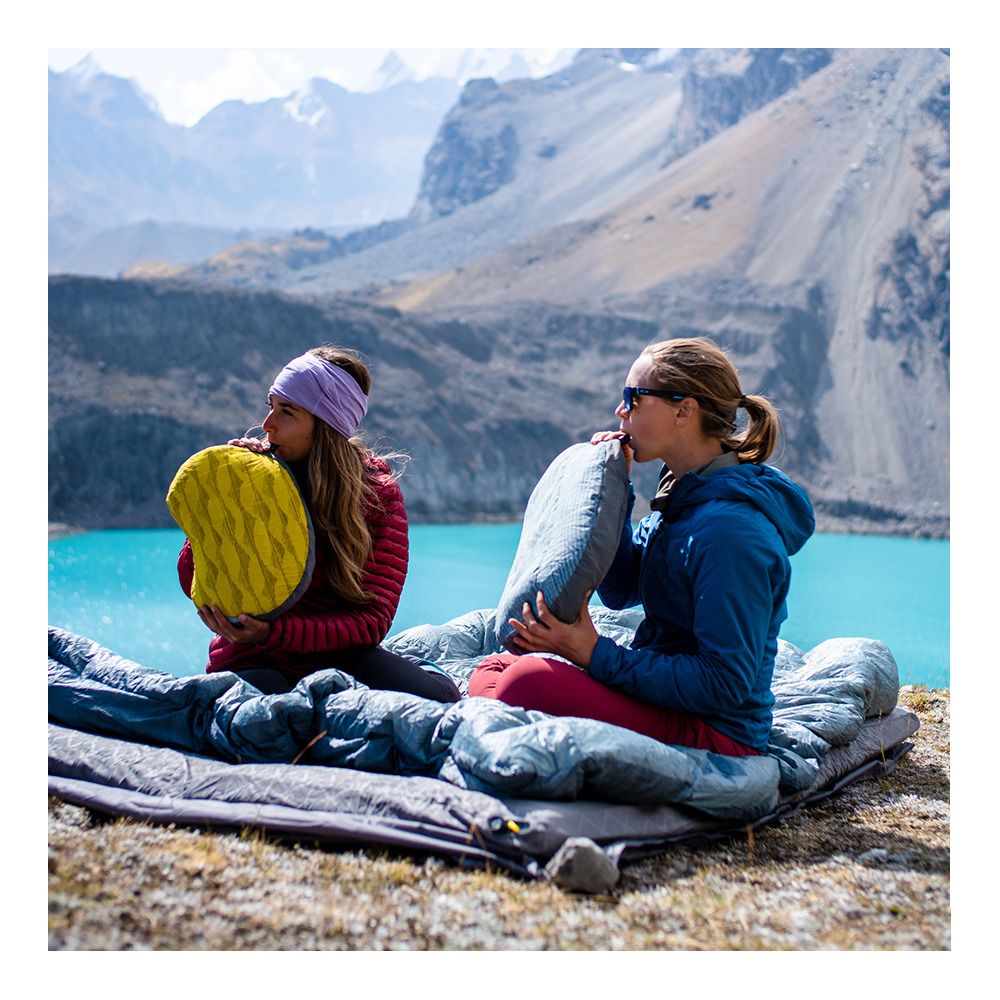 Thermarest AIRHEAD - Oreiller gonflable yellow mountains