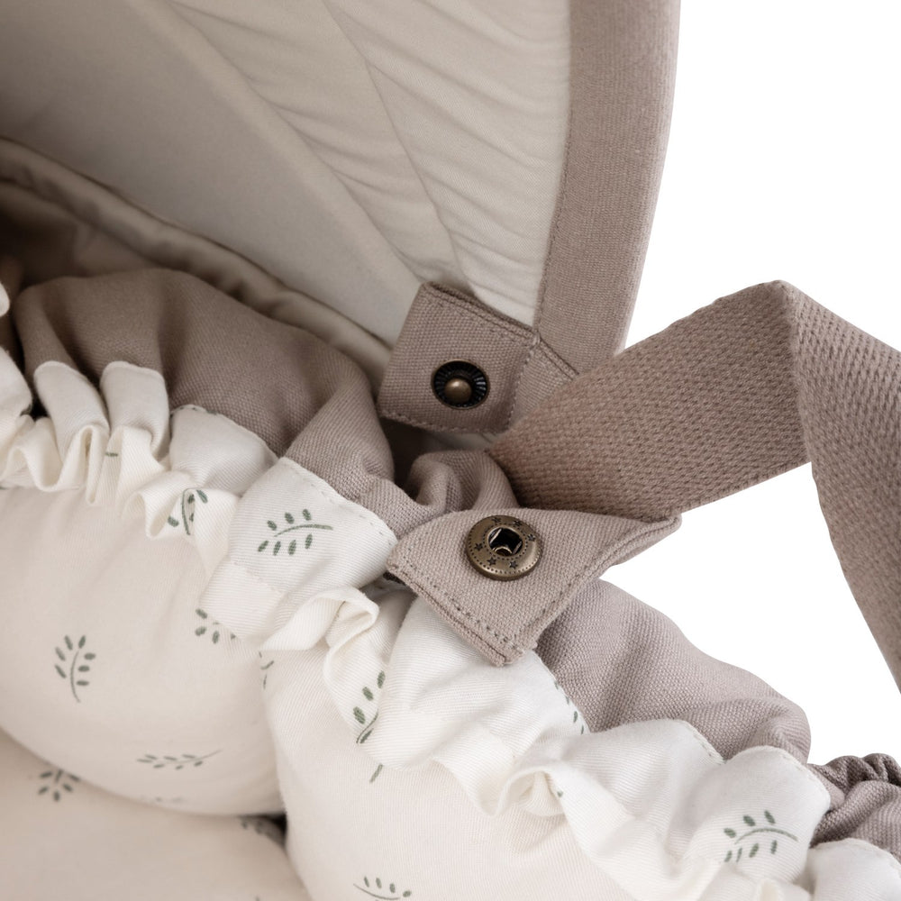 Køb Sebra Jetty Beige Hætte Til 3-In-1 Baby Nest