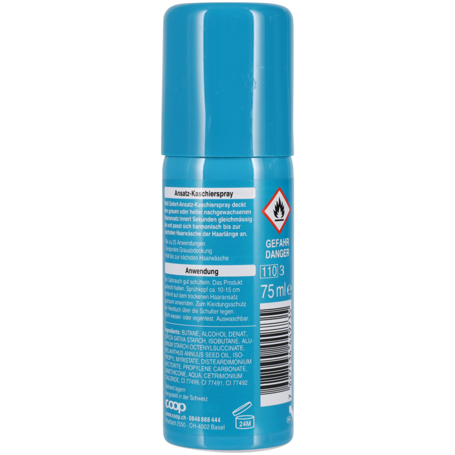 well Ansatz-Kaschierspray Braun
