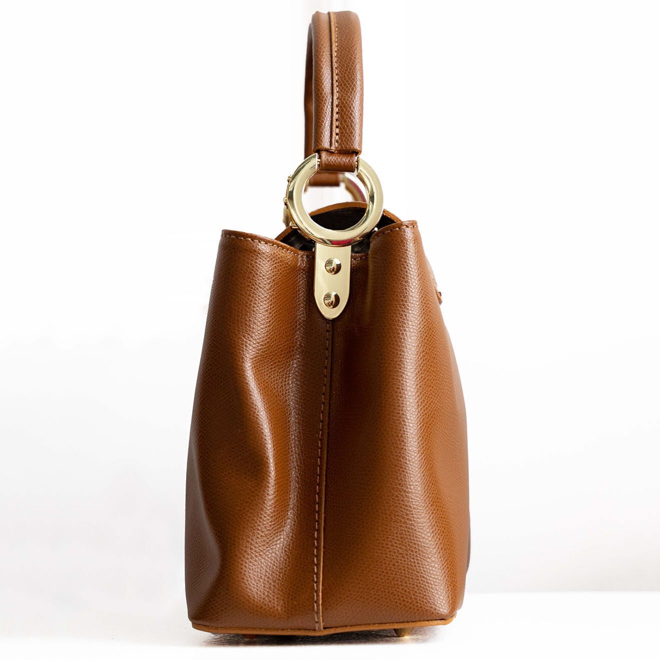 Christian Laurier Sac à main en Cuir Shauna camel - 24,5x29,5x12 cm
