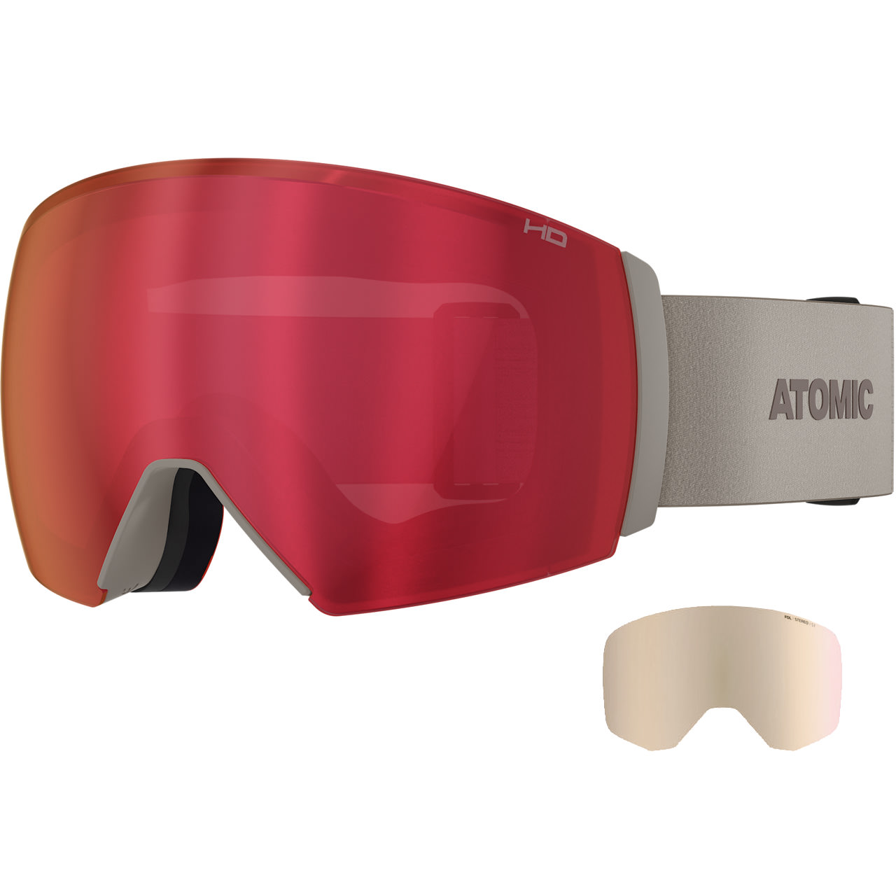 Atomic Revent Q HD sand   Ersatzscheibe | Atomic Skibrillen | Atomic | A | MARKEN | XSPO