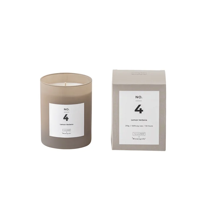 Bloomingville - ILLUME Duftkerze No. 4, Lemon Verbena