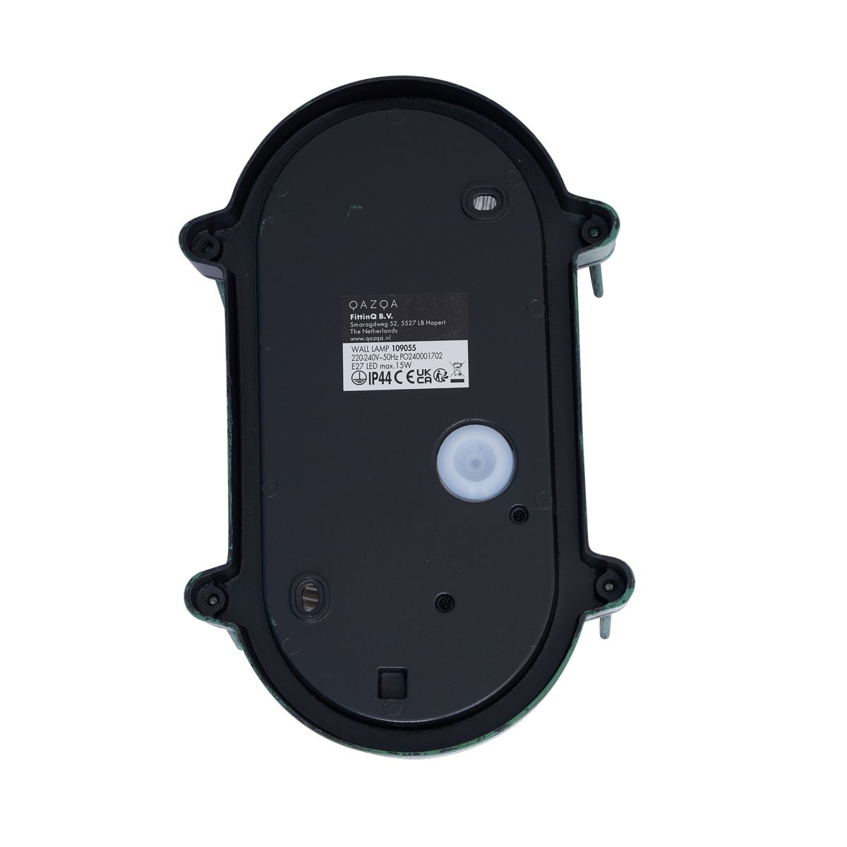 Buiten wandlamp groen ovaal IP44 - Noutica