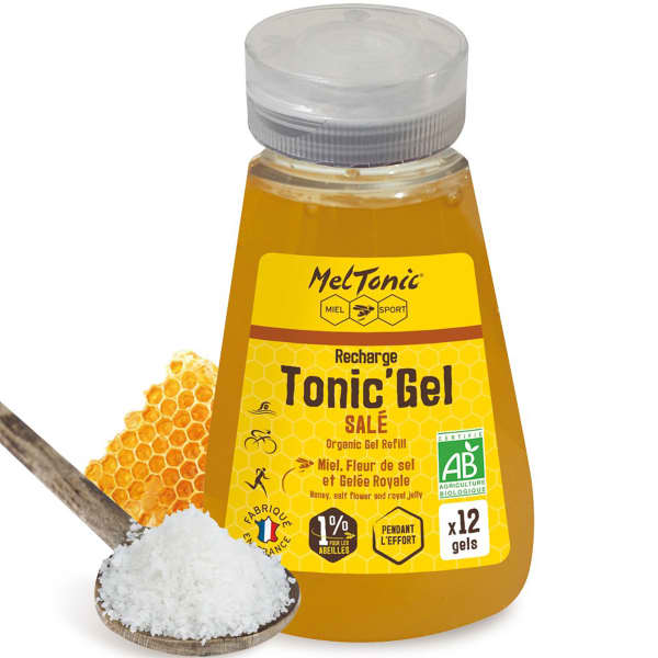 Gels énergétiques MELTONIC TONIC GEL BIO SALE RECHARGE