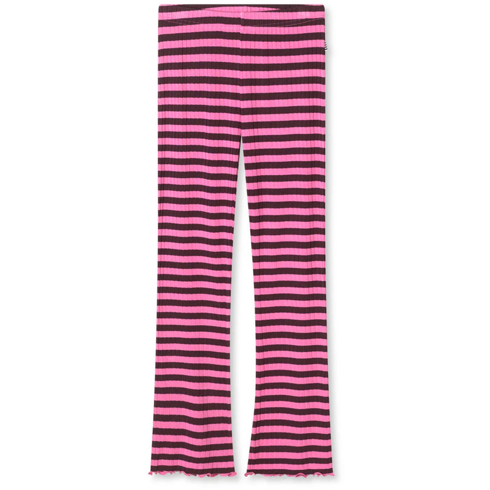 Køb Mads Nørgaard Plum Perfect/Carmine Rose 5X5 Classic Stripe Lala Leggings