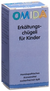Omida Erkältungschügeli für Kinder ohne Zucker, 10 g