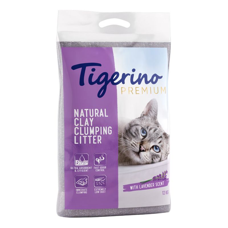 Litière Tigerino Canada Style Édition spéciale / Premium- senteur lavande pour chat