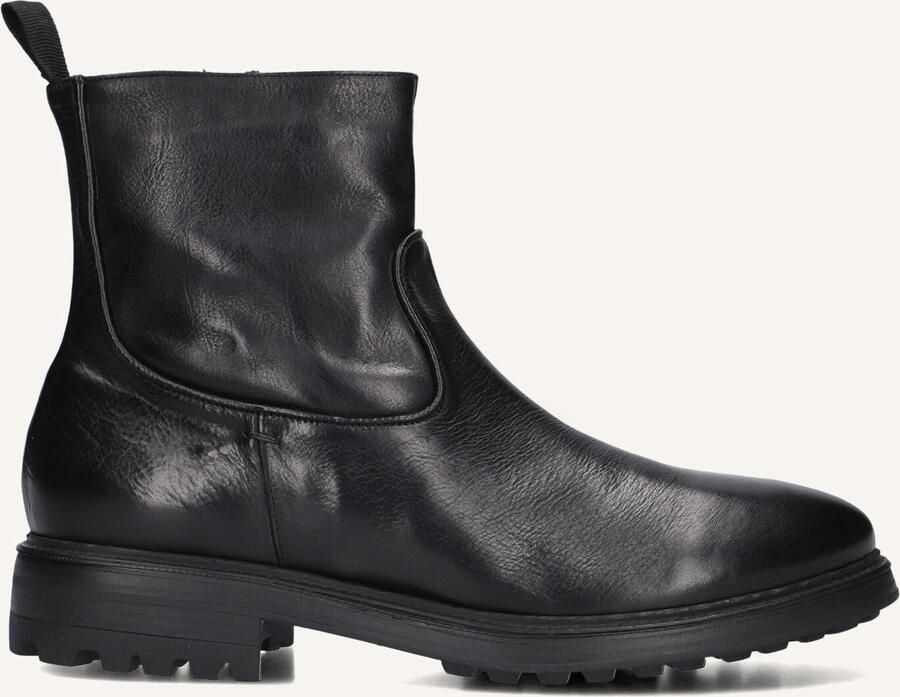 STEFANO LAURAN Enkelboots Heren Pm10 Maat: 41 Materiaal: Leer Kleur: Zwart