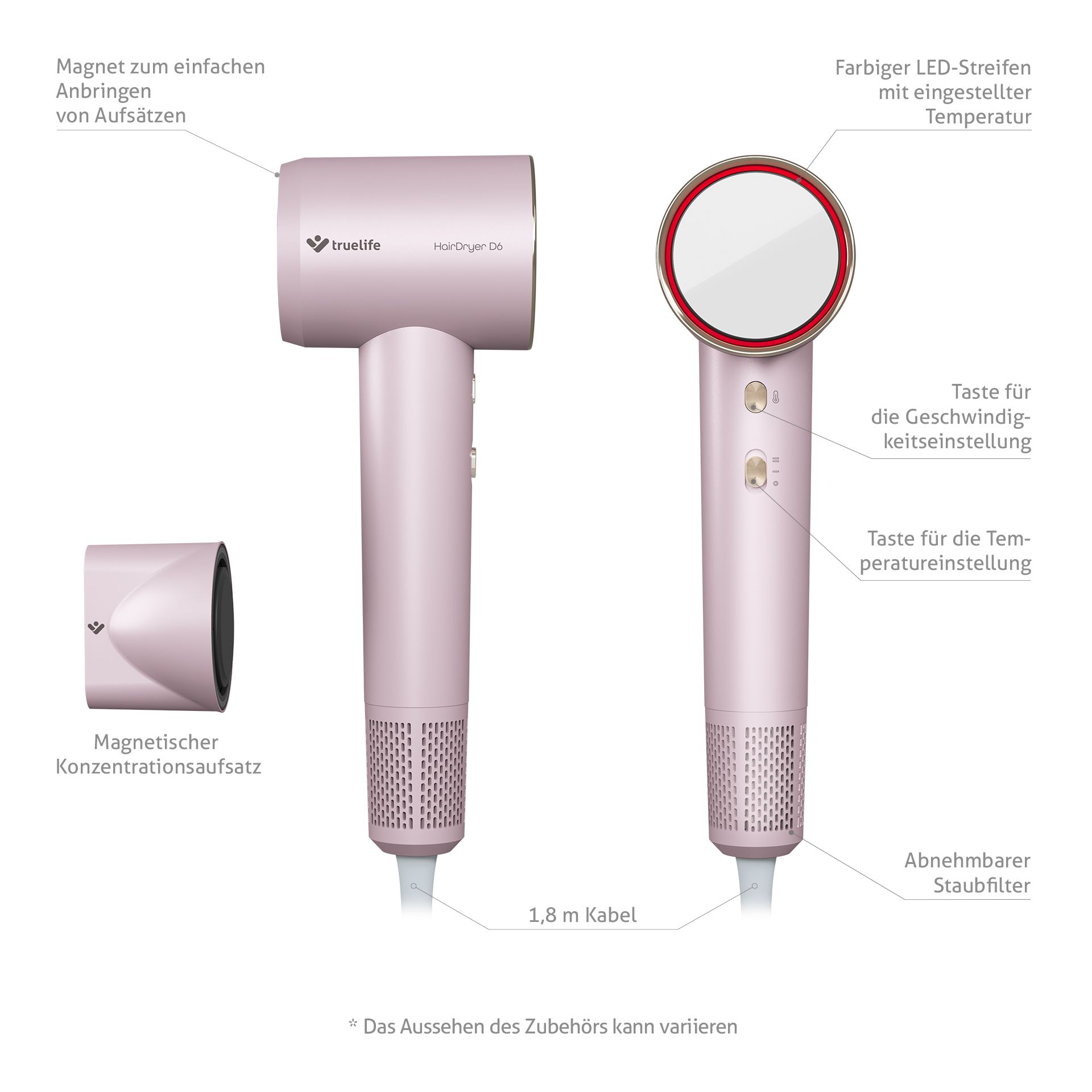 TrueLife HairDryer D6