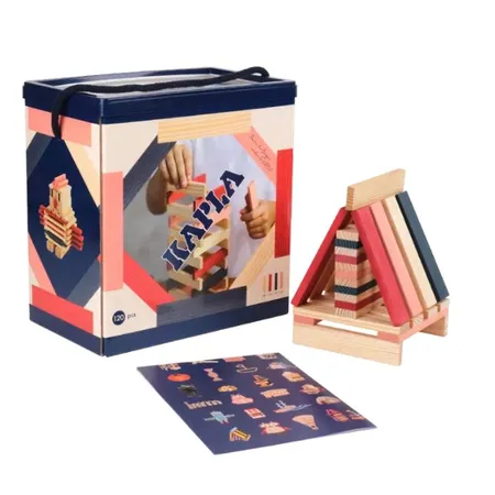KAPLA® 120er BOX rosé / rot