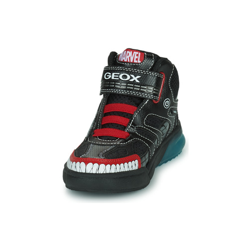 Geox - J GRAYJAY BOY D - Noir / Rouge