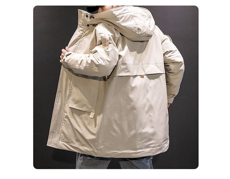 Dukakis - Parka met capuchon en rits