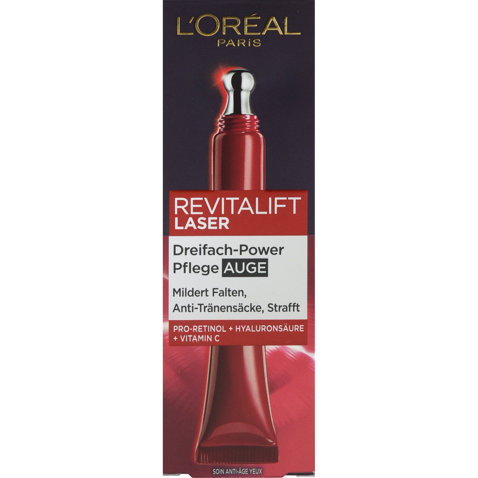 L'Oréal Revitalift Laser X3 Anti-Age Pflege Auge 15 ml
