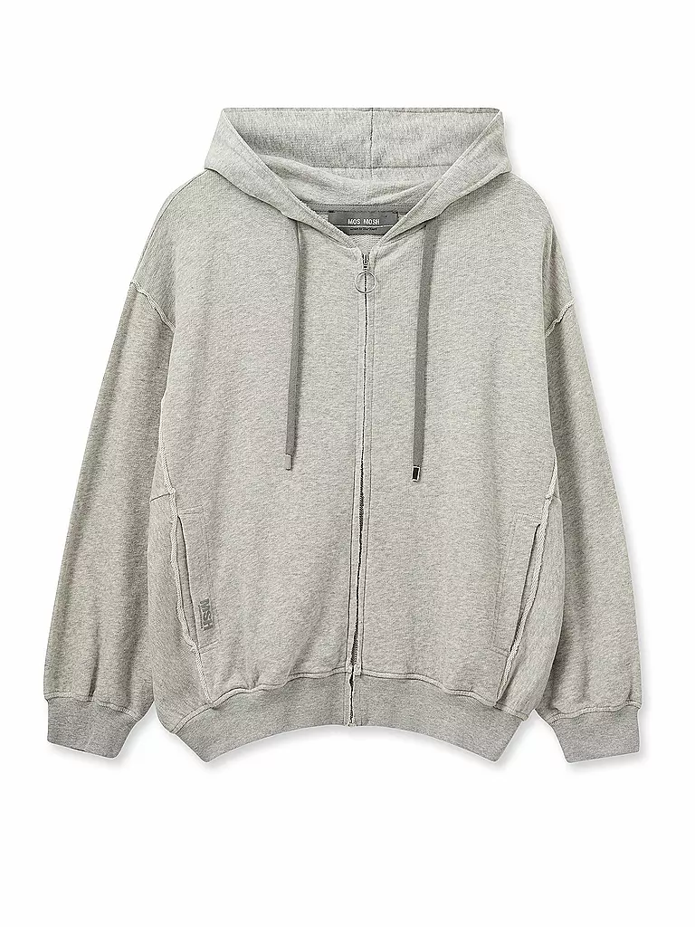 MOS MOSH Sweatjacke MMVINCA grau