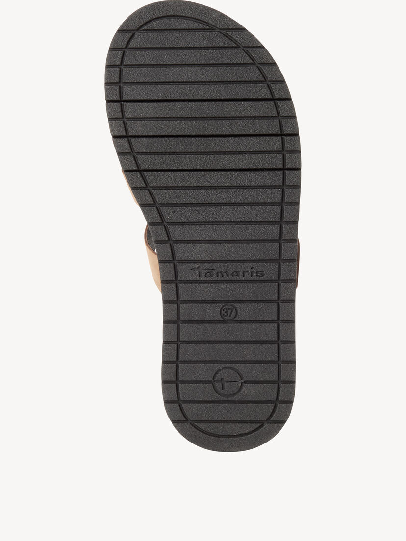 Leren Slipper - beige