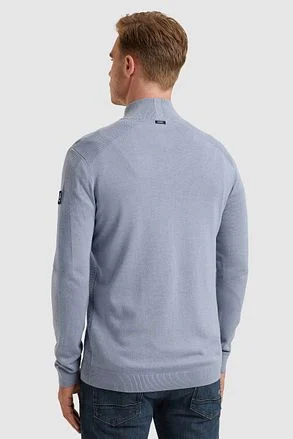 Vanguard Trui Half Zip Structuur Blauw VKW2502305-5407 kopen