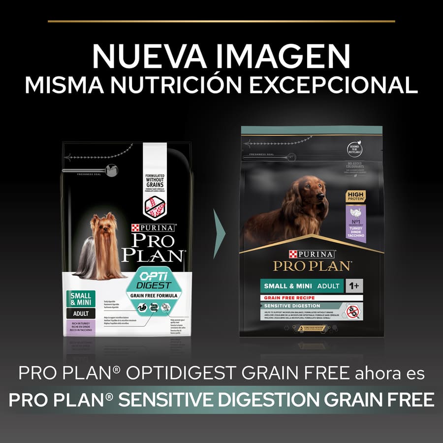 Pro Plan Adult Small and Mini Digestion Turkey Dog Food