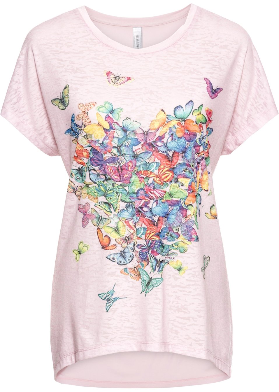 T-shirt à imprimé papillon