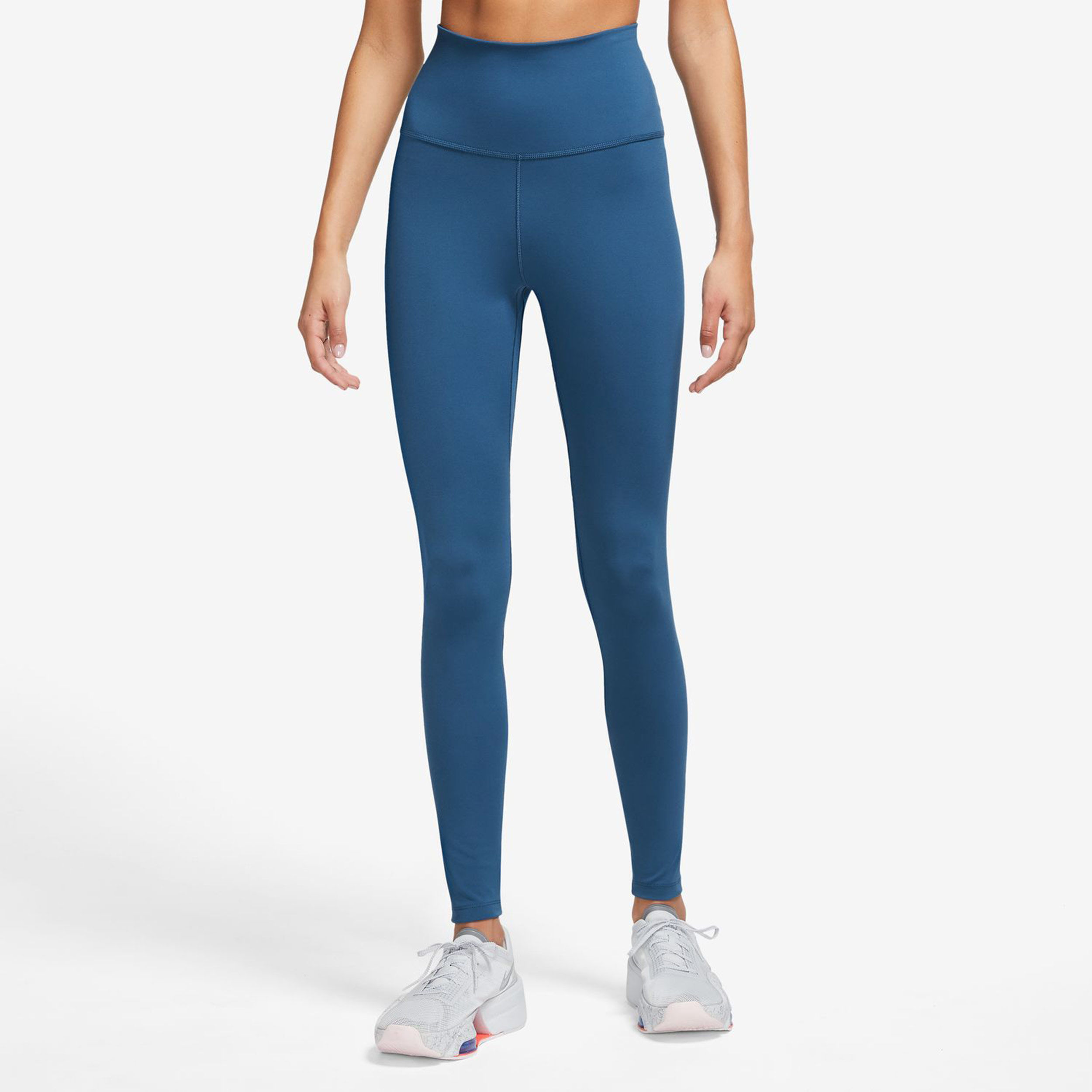 Nike One Dri-Fit High-Rise Collant Tight Femmes - Bleu Foncé
