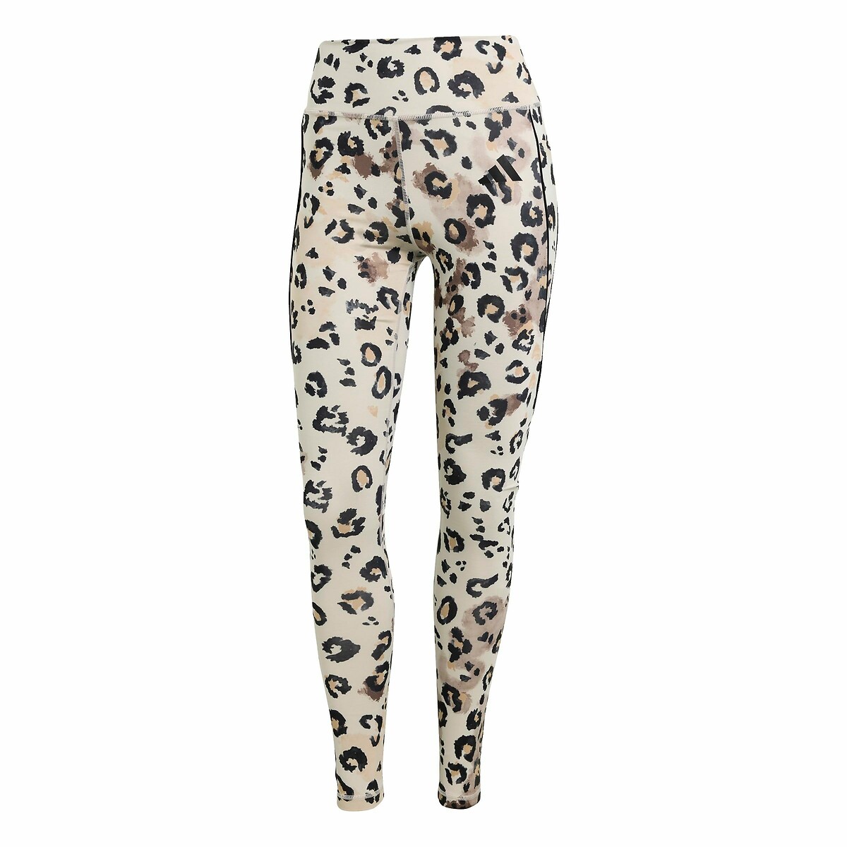 Leggings esportivas adidas Performance com estampa de leopardo