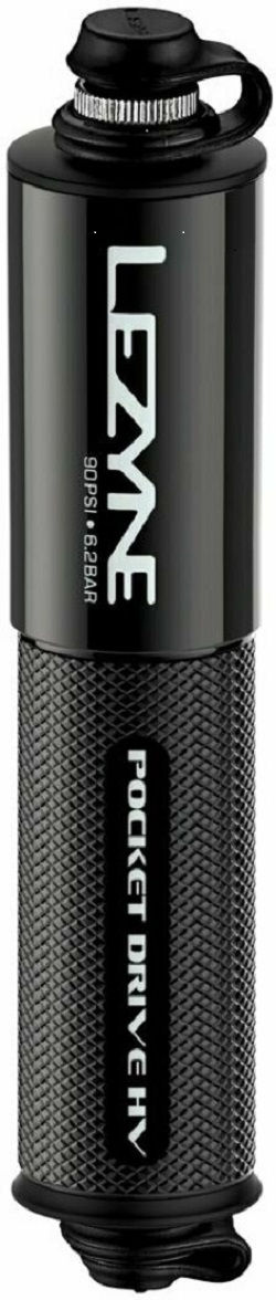 Lezyne Pocket Drive HV Håndpumpe, sort