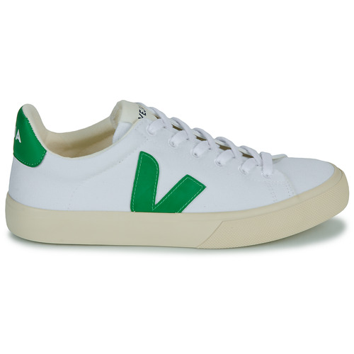 Veja - CAMPO CANVAS - Blanc / Vert