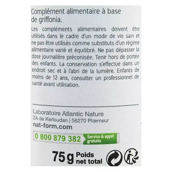 Nat & Form Original Griffonia 200 gélules