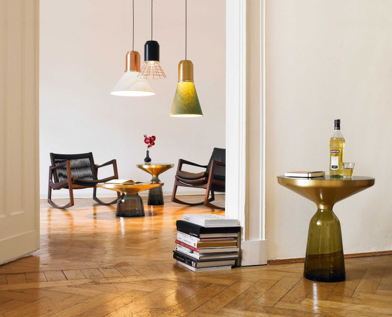 ClassiCon Bell Coffee salontafel 75 montana blue