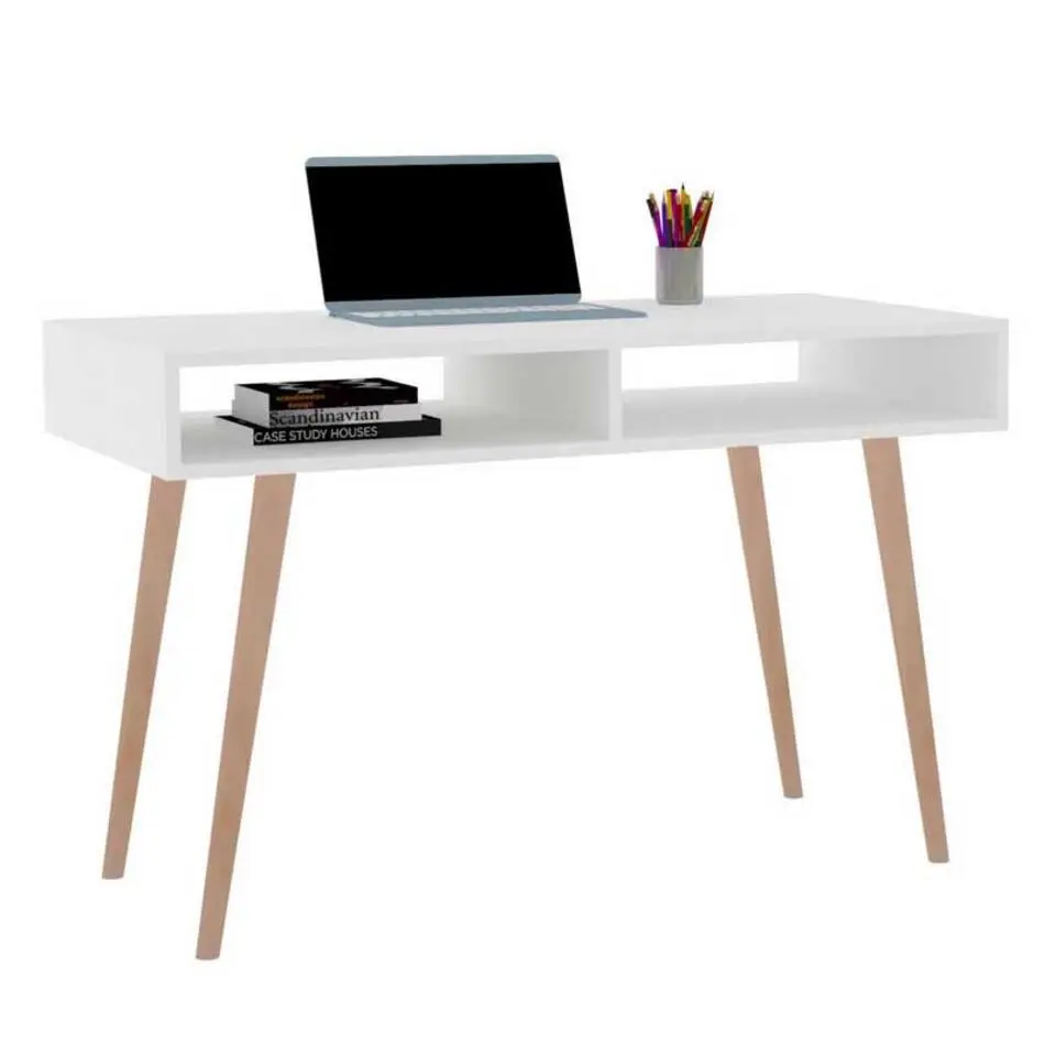 Emob Studiebureau met 2 verdiepingen - Creatieve Werkruimte - Wit