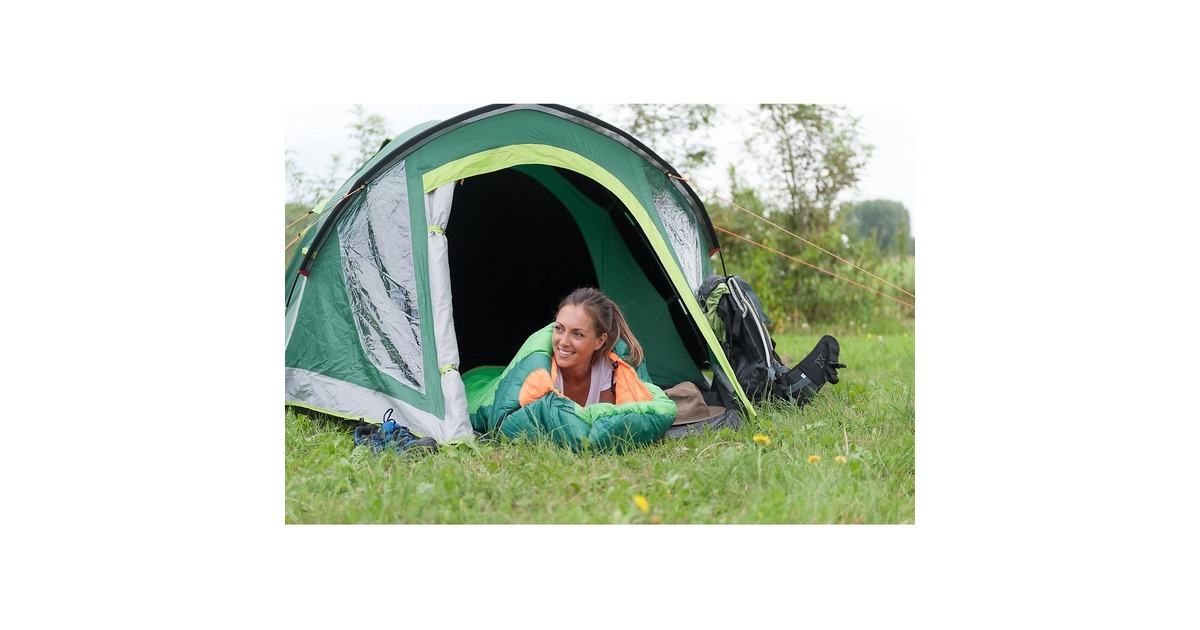 ColemanKobuk Valley 4 Plus tent  (Donkergroen/lichtgroen)