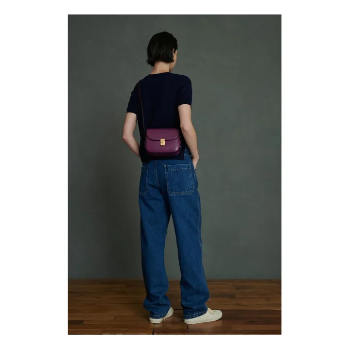 Soeur Sac Bellissima Mini Cuir | Pourpre