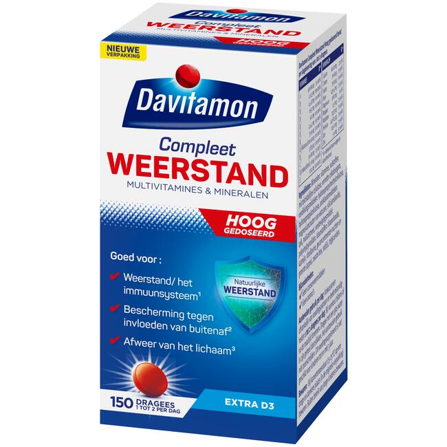 Davitamon Compleet Weerstand Forte Met VitamineC & D dragees