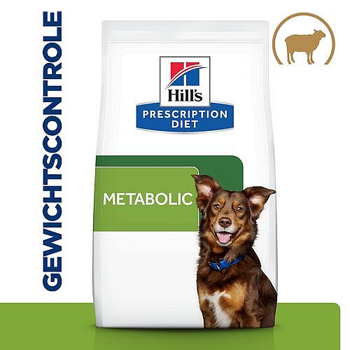 Hill's Prescription Diet Metabolic Weight Management Hondenvoer met Lam & Rijst | 1.5 kg | 12264