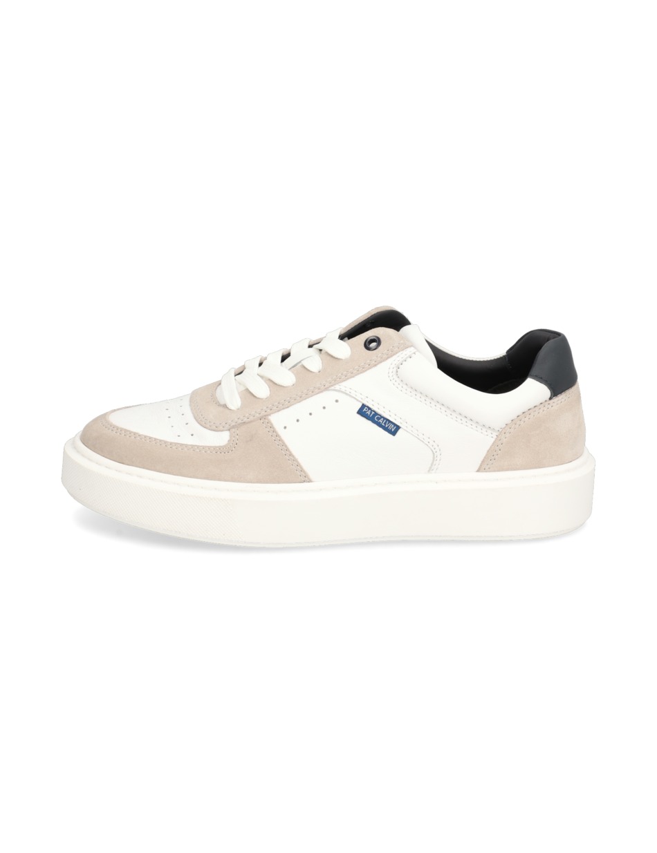 Lederkombination Sneaker