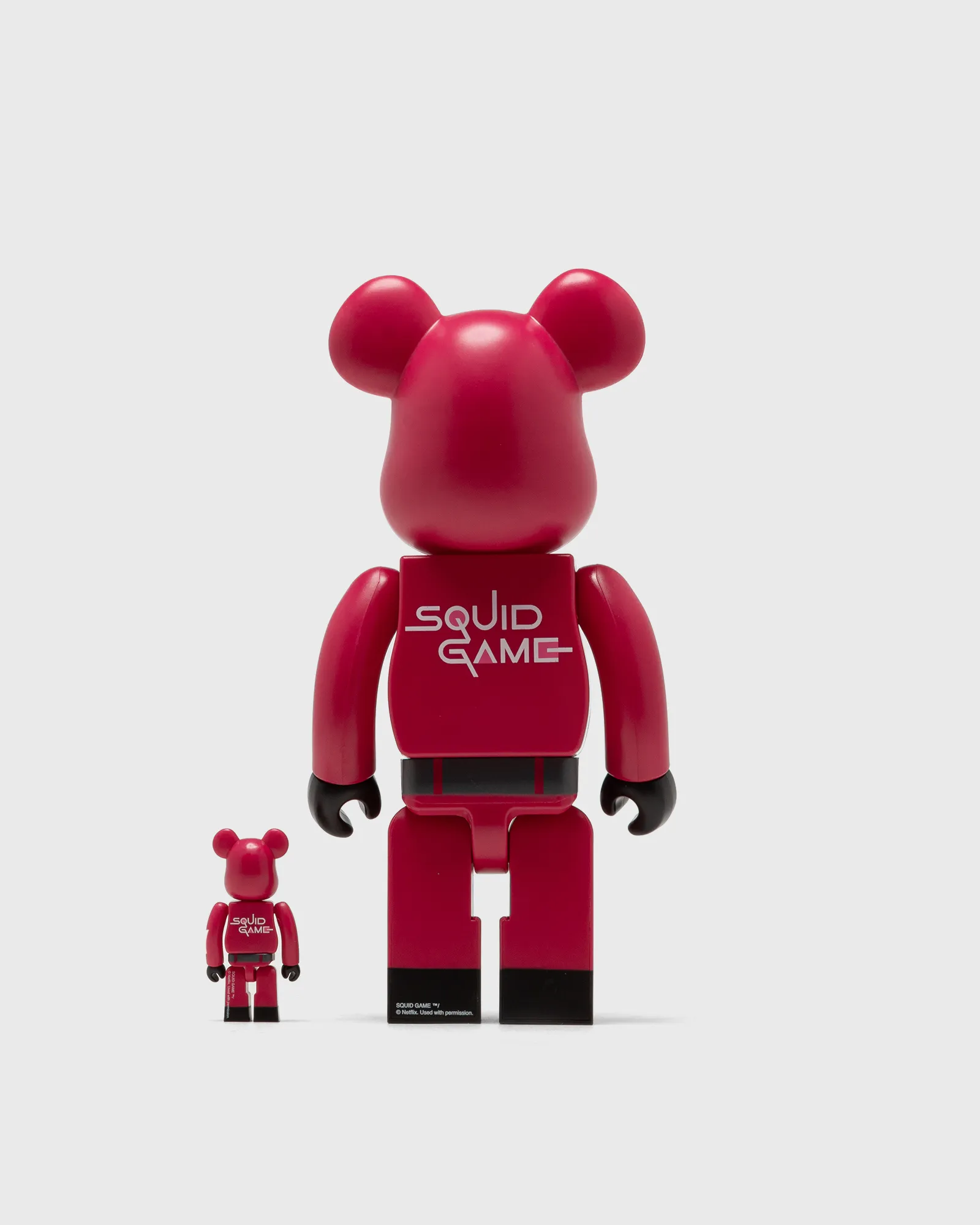 MEDICOM BEARBRICK 400% SQUID GAME WORKER 2-PACK