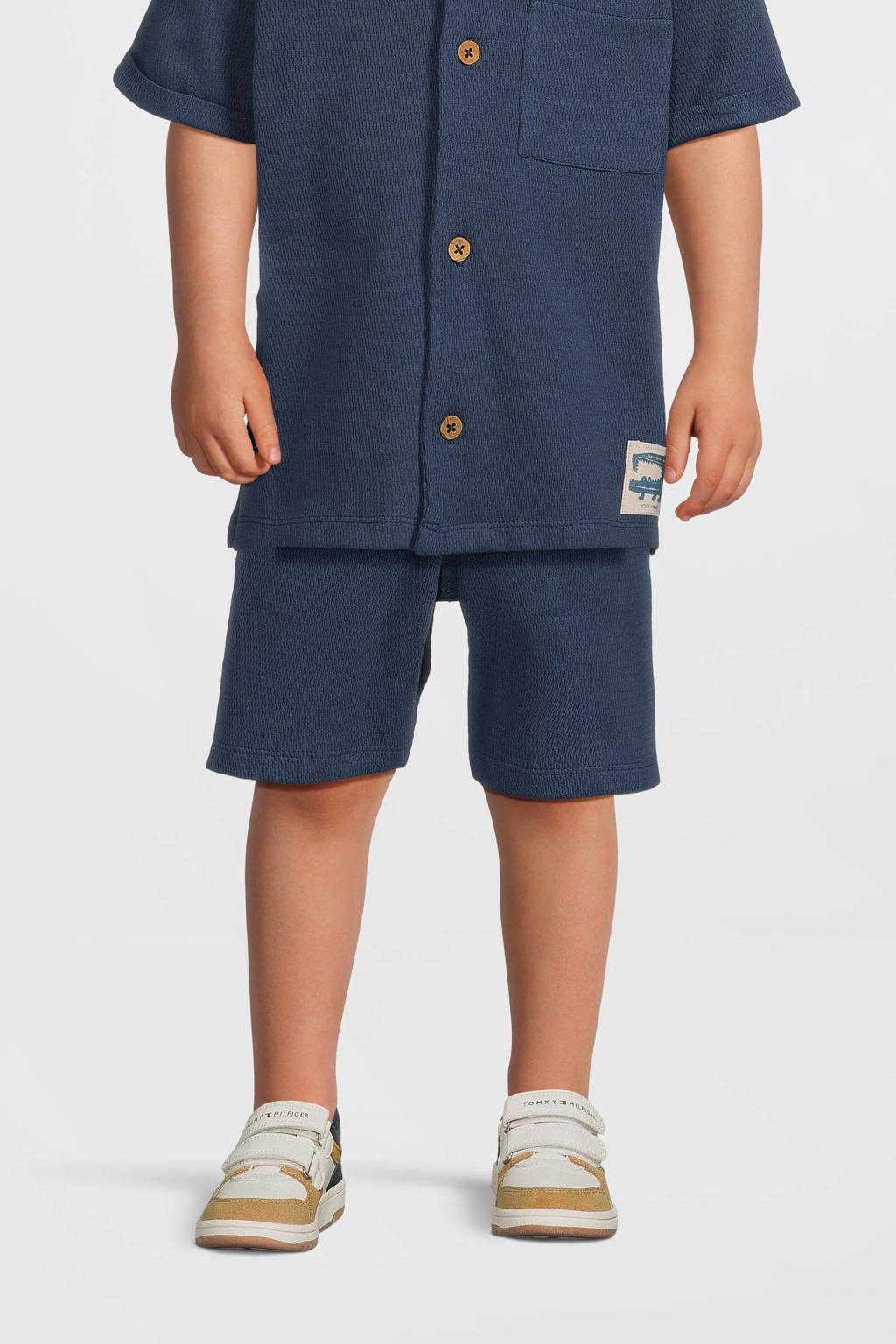 Your Wishes regular sweatshort blauw