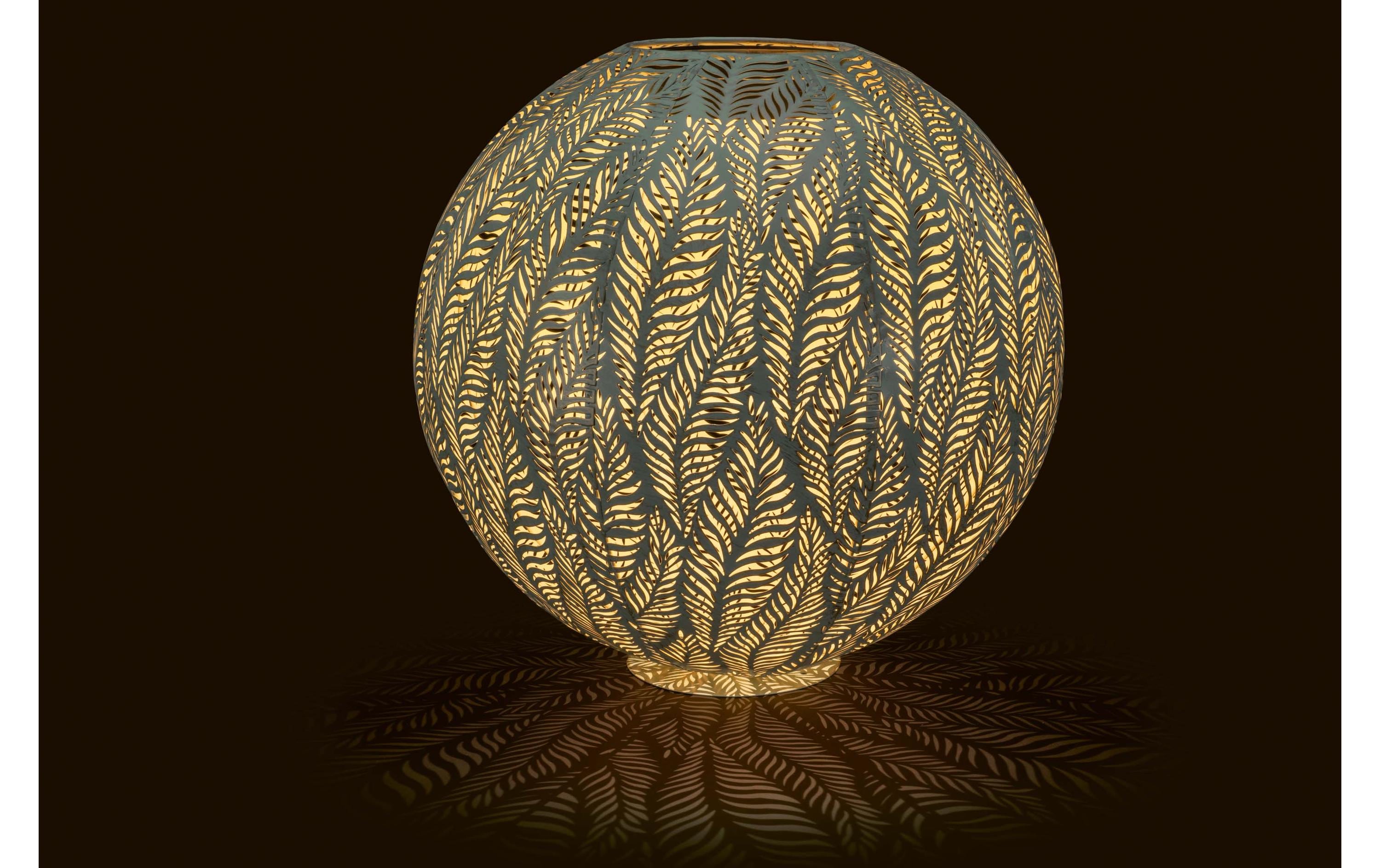 Windlicht Solar Antic Ball Lara, Ø 40 cm, MintSolarleuchte zum Aufstellen