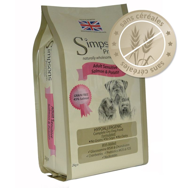 Simpsons Premium Adult Sensitive saumon & pommes de terre