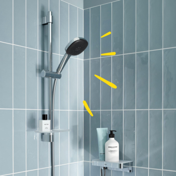 Grohe doucheset Quickfix Vitalio Comfort 3 standen chroom