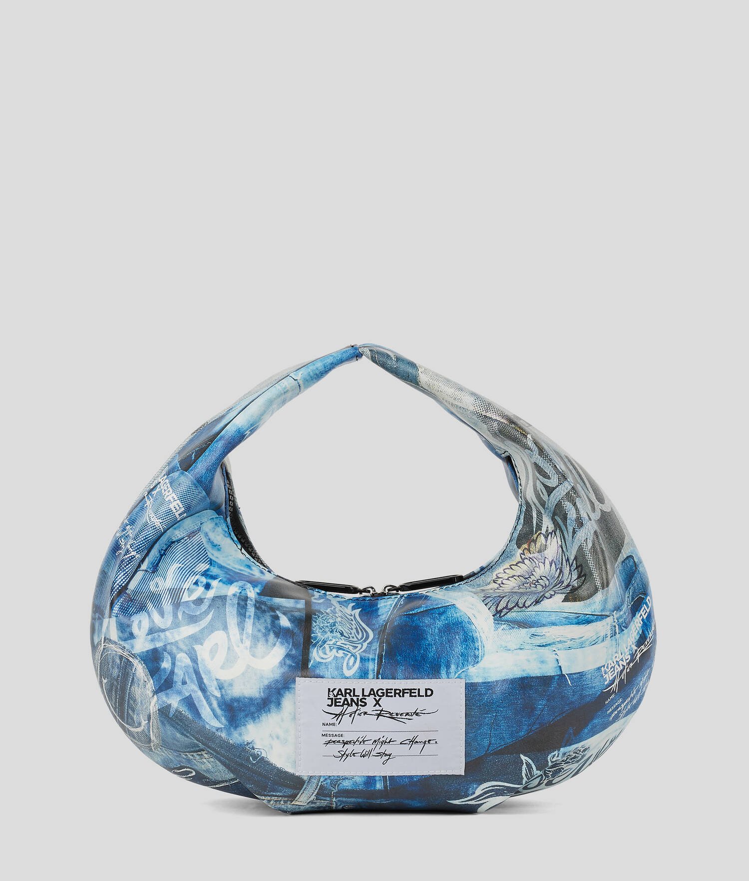 SAC BESACE KLJ X ATELIER RESERVÉ - Bleu de réserve