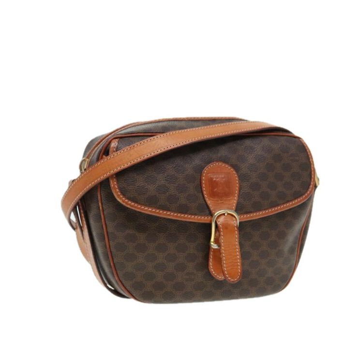 Celine Vintage Celine Crossbody Bag Brown