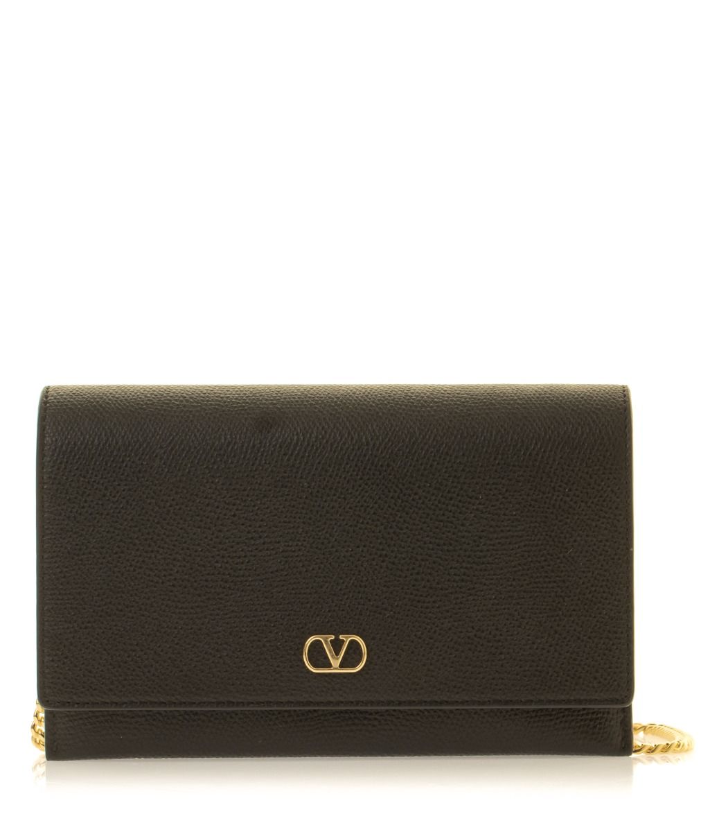 Valentino Garavani Vlogo Signature Wallet Strap