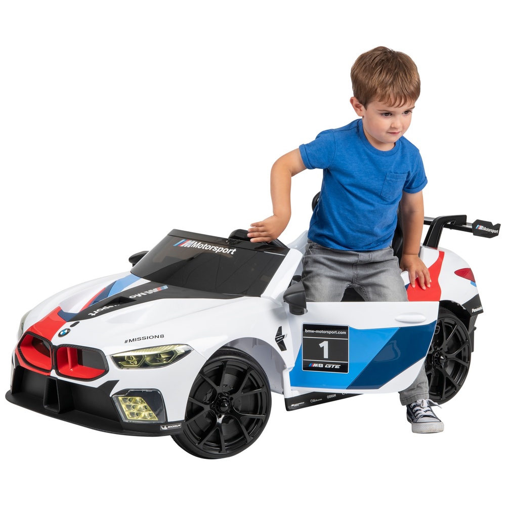BMW M8 GTE 12V Elektro-Kinderfahrzeug mit Fernbedienung