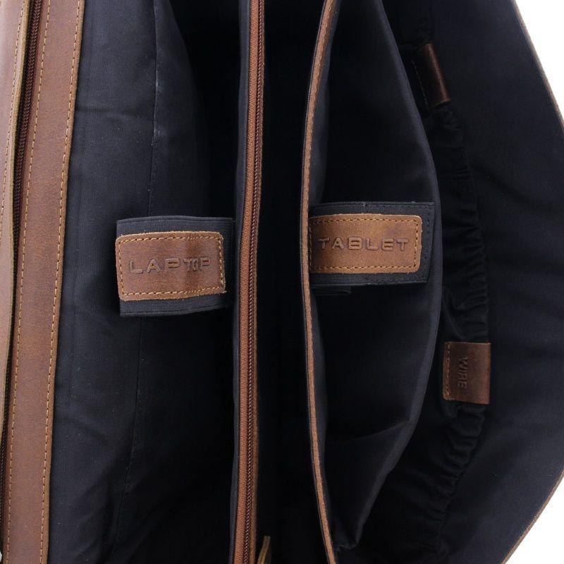 Plevier Oxford Laptoptas 3 vaks 15.6
