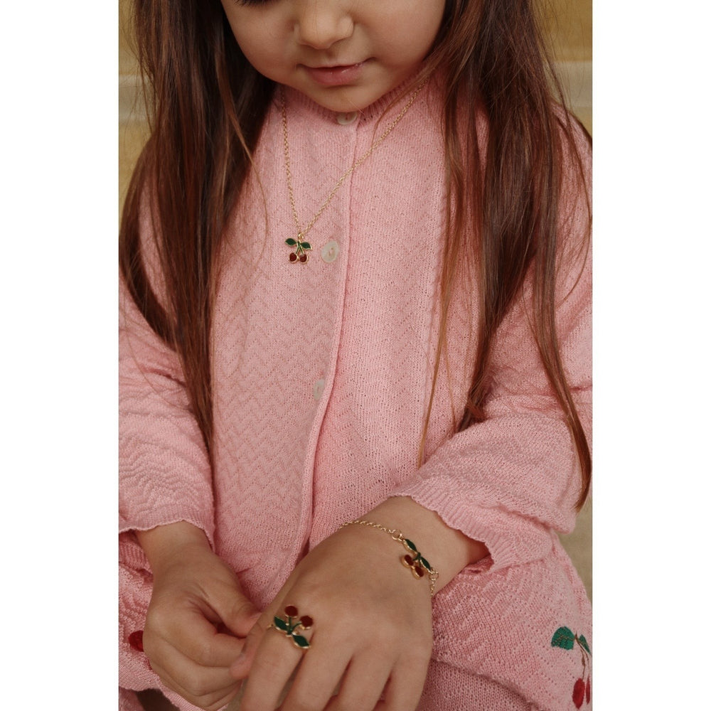 Køb Konges Sløjd Mellow Rose Cypres Cardigan GOTS