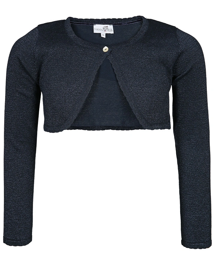 Bolero FLICKERING LIGHTS mit Glitzer in marine