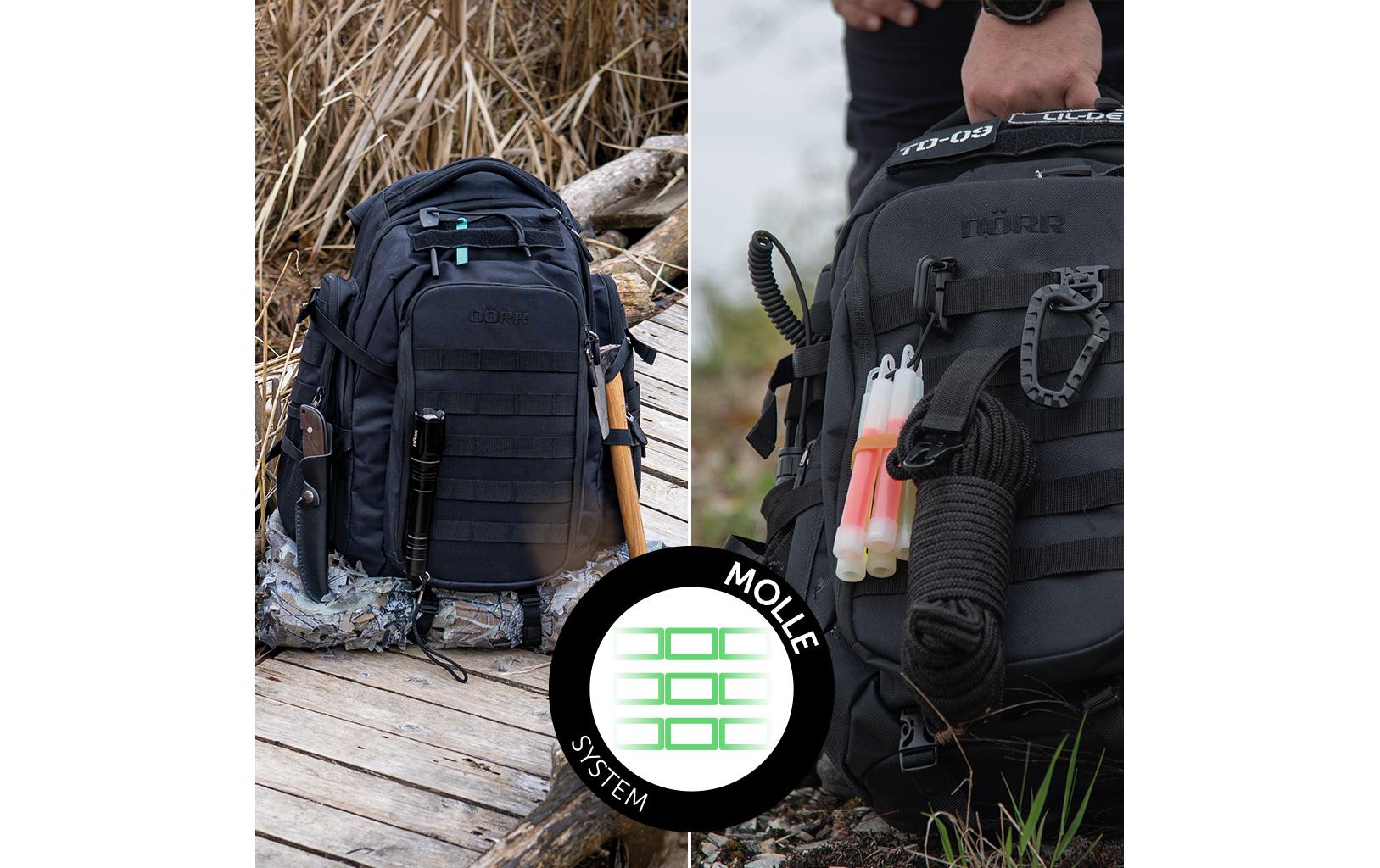 Fotorucksack ProTac SchwarzFotorucksack für den Outdoor-Einsatz